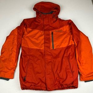 Men’s Small Columbia Omni-Heat Orange Winter Jacket